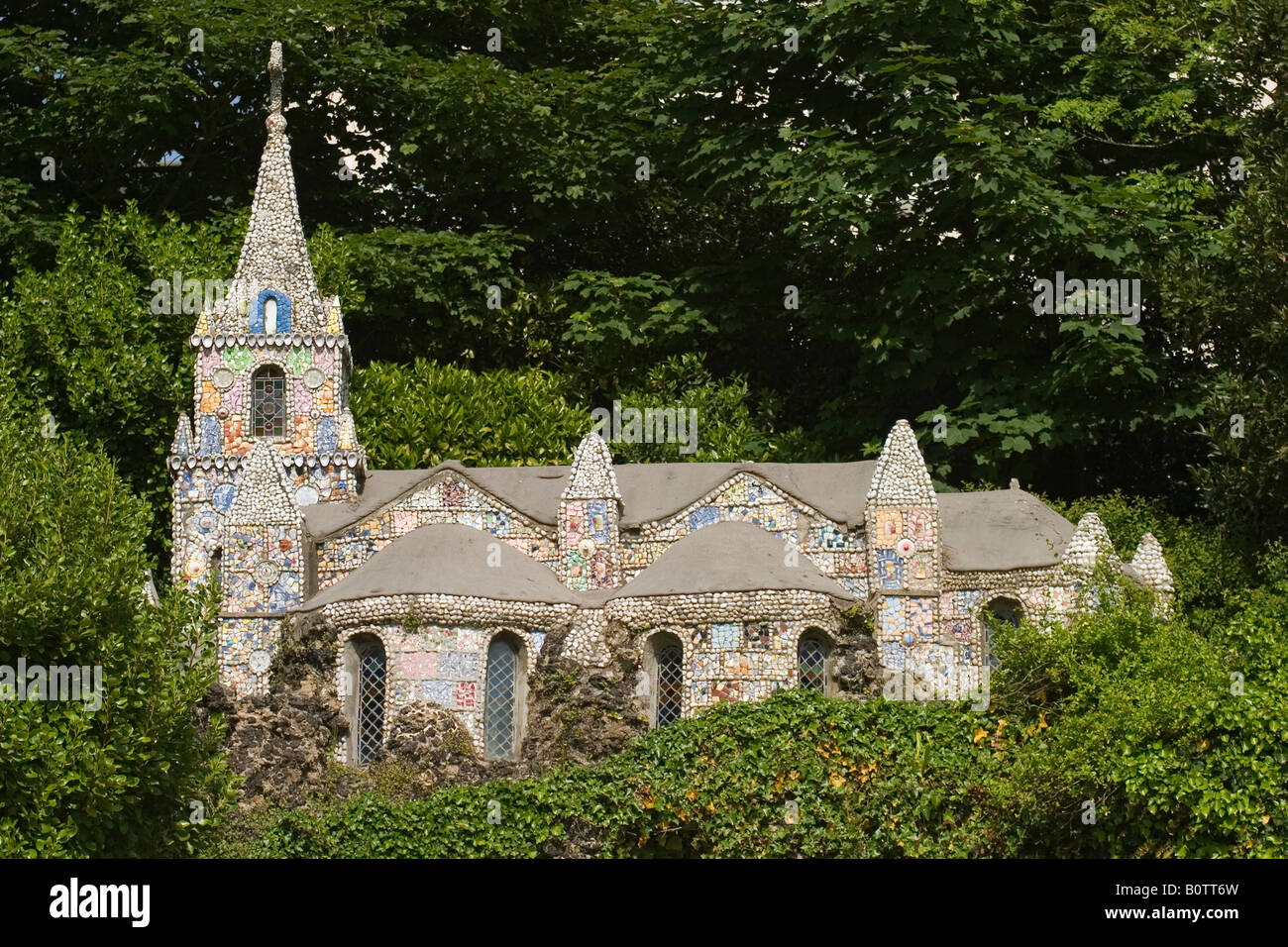 Kanalinseln Guernsey kleine Kapelle Stockfoto