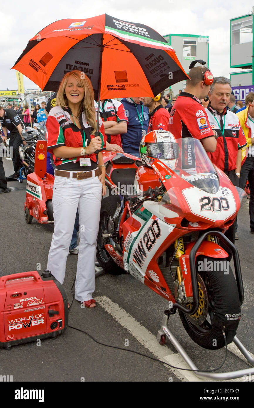 Michael Rutter Fahrrad North West 200 Northern Ireland Stockfoto