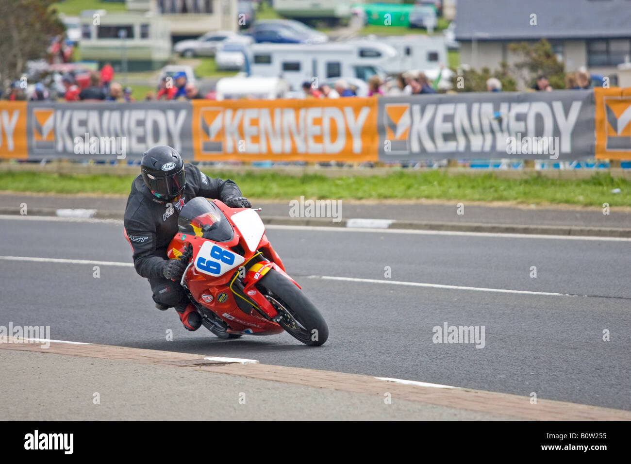 Peter Hounsell North West 200 Nordirland Stockfoto