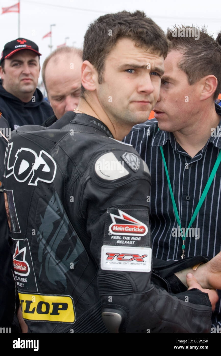 William Dunlop North West 200 Nordirland Stockfoto