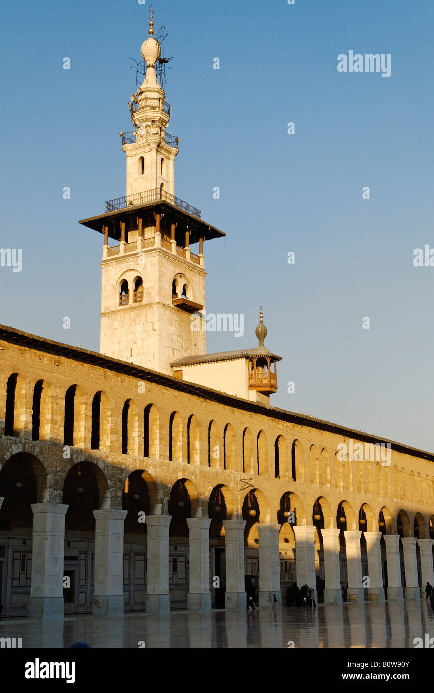 Große Moschee von Damaskus aka Umayyaden-Moschee, Damaskus, Syrien, Naher Osten Stockfoto