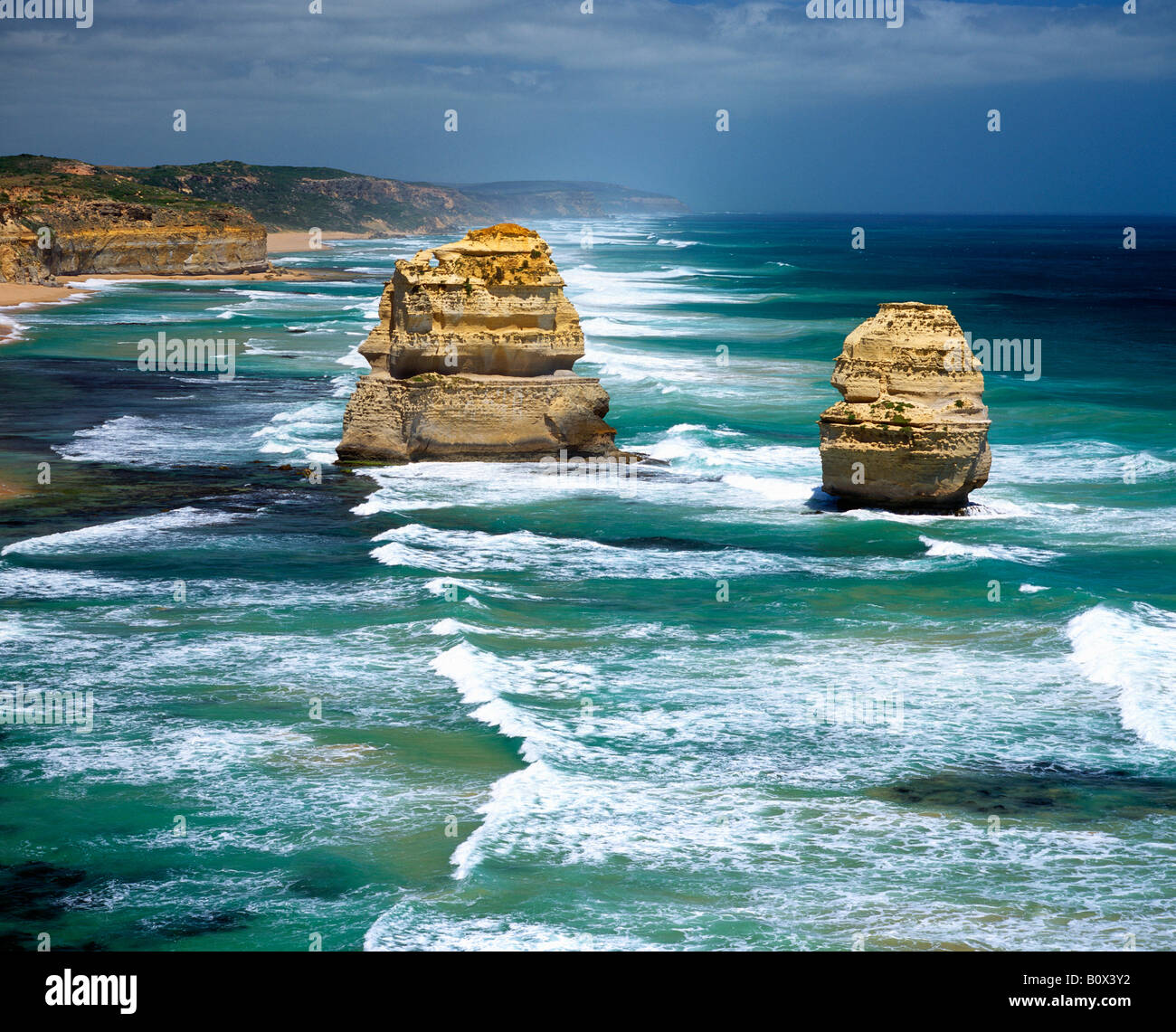 Zwölf Apostel Meer Rocks, Australien Stockfoto