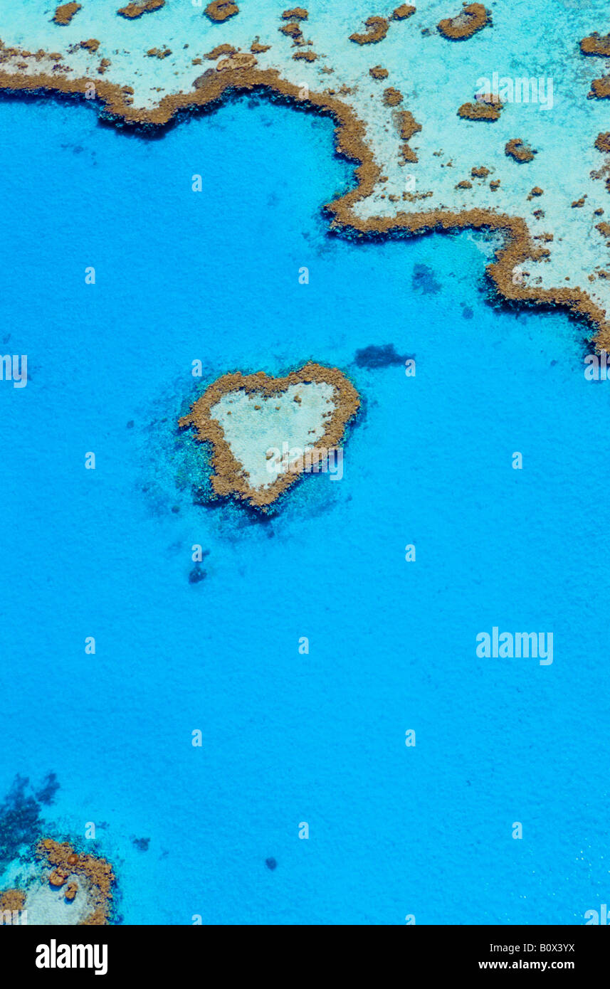 Heart Reef, Great Barrier Reef Stockfoto