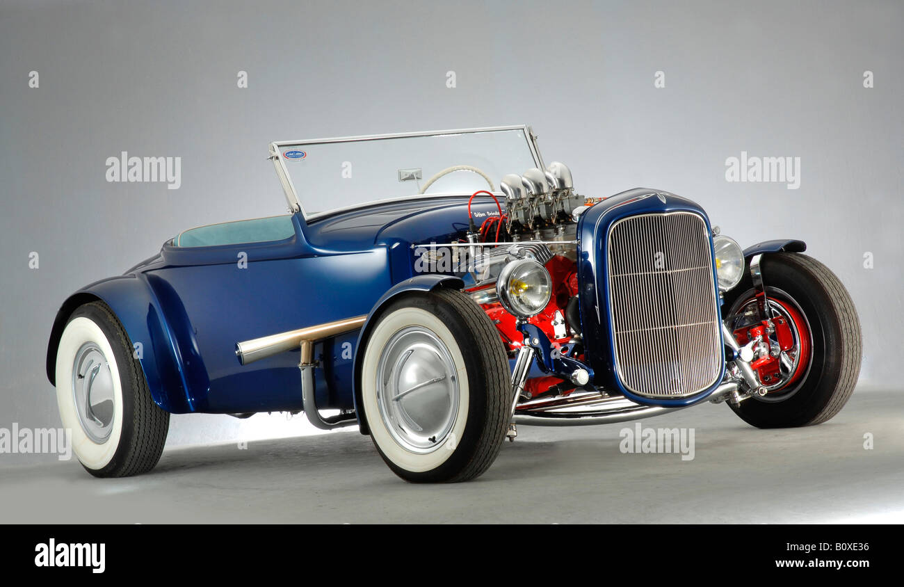 Kaffeemühle 1930 Ford A Custom Car. Kredit: Goff Langish-Smith Memorial Gruppe. Stockfoto