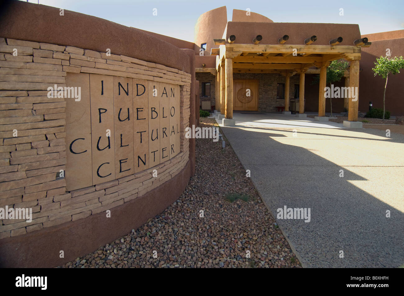 Indian Pueblo Cultural Center, Albuquerque, New Mexico Stockfoto