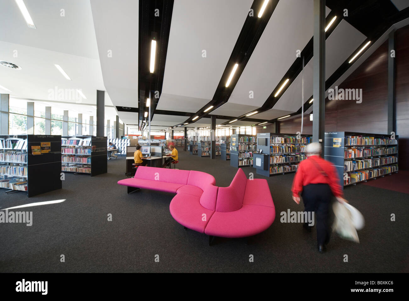 Albury Cultural Precinct, Albury, New South Wales, Australien. Architekt: Ashton Raggatt McDougall Stockfoto