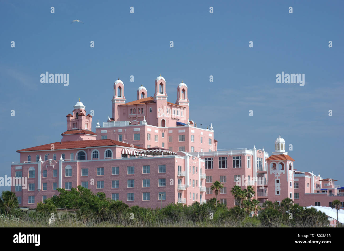 Don CeSar Beach Resort Hotel, St Pete Beach, Florida Stockfoto