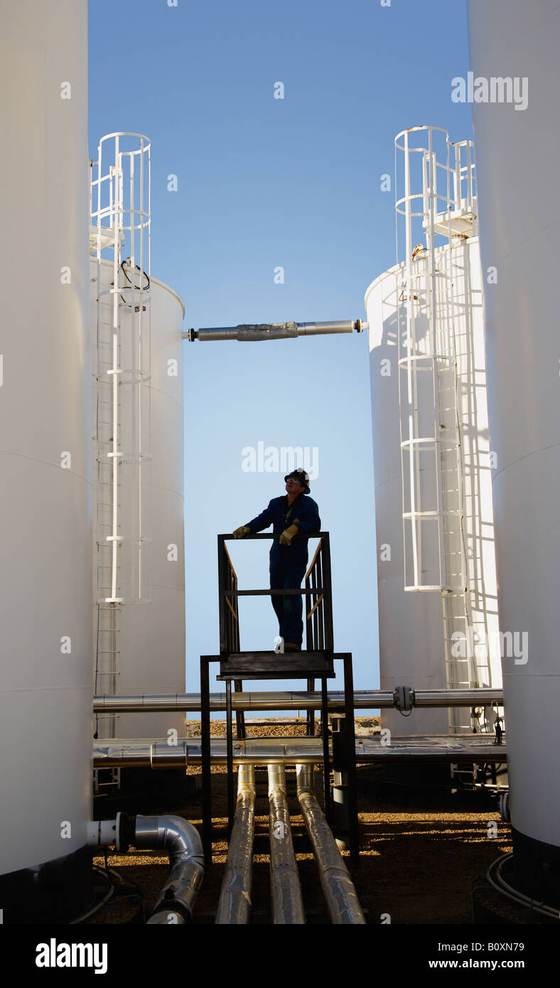 Arbeiterin Stockfoto