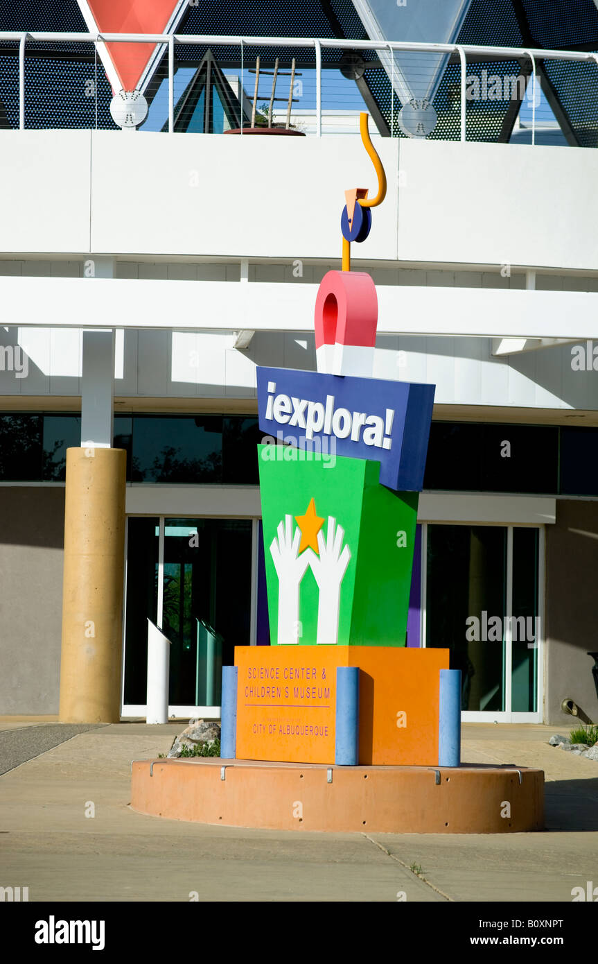 Iexplora Science Center und Kinder s Museum Albuquerque, New Mexico Stockfoto