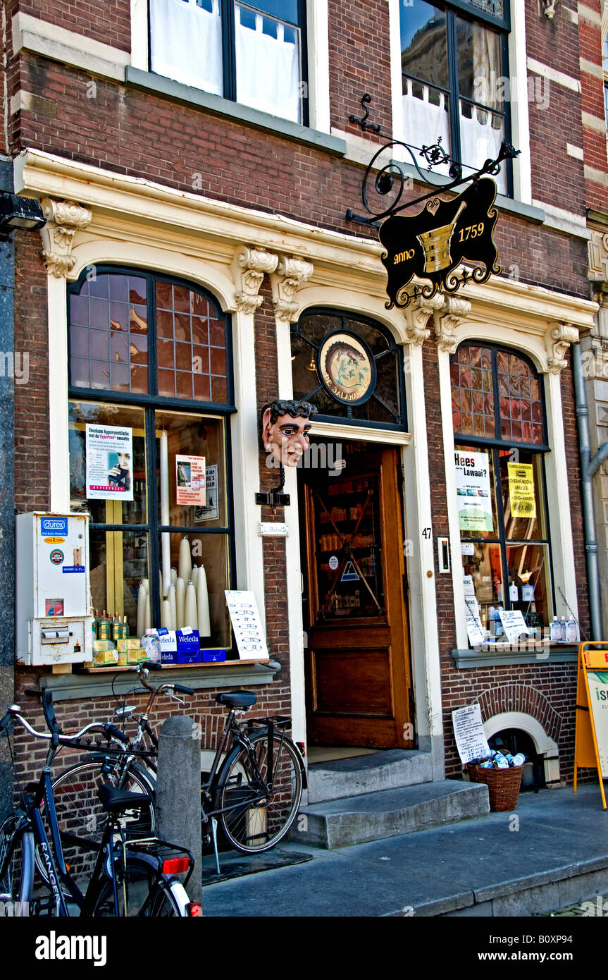Delft Niederlande Holland holländische Stadt Grote Markt großer Markt Stockfoto