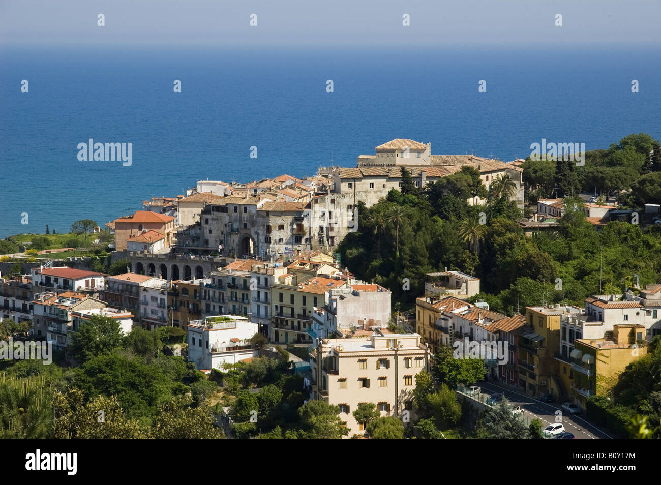 Blick auf San Felice circeo Stockfoto