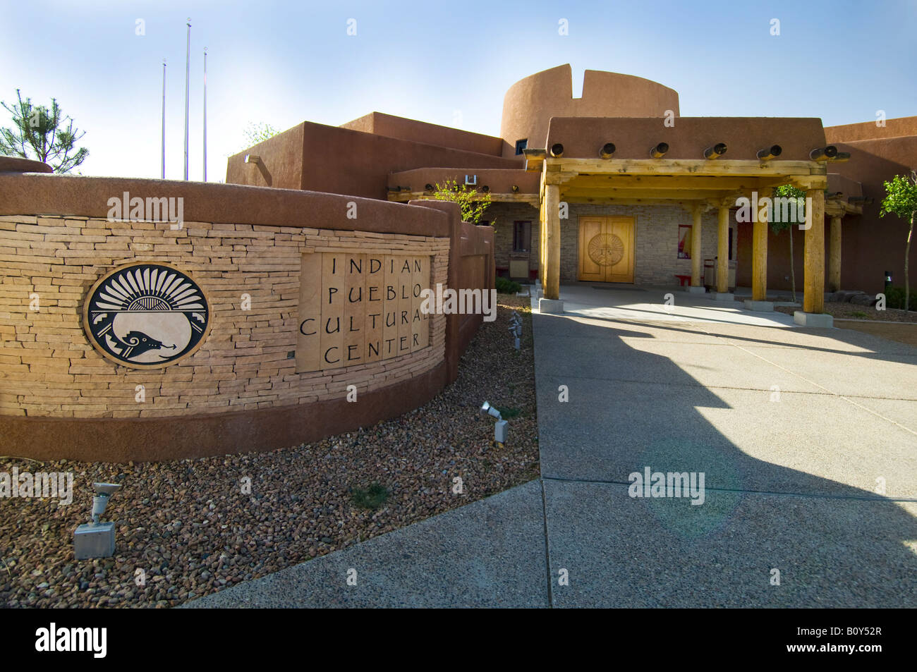 Indian Pueblo Cultural Center, Albuquerque, New Mexico Stockfoto
