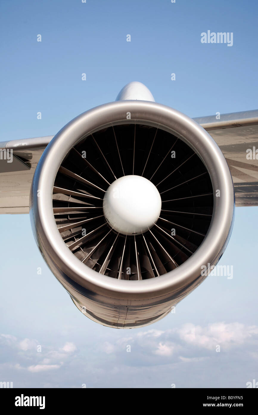 Jet-Engine, close-up Stockfoto