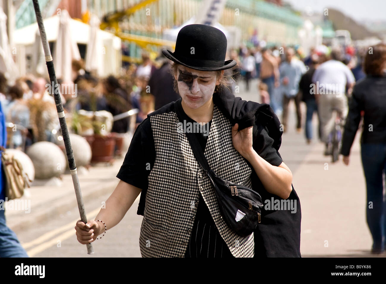 Brighton Festival Jonglier-entertainer Stockfoto