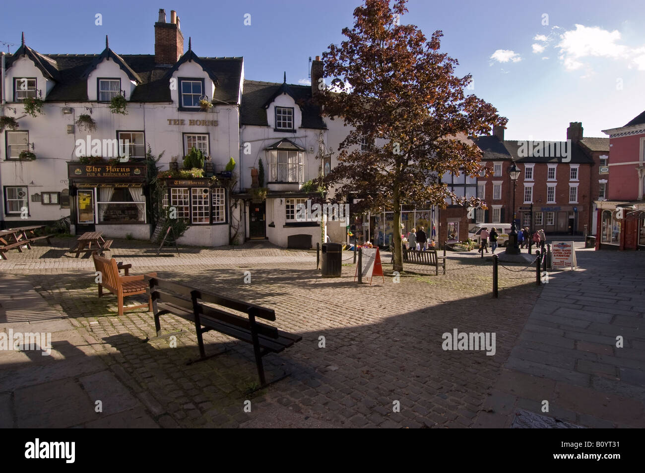 Ashbourne Derbyshire Stockfoto