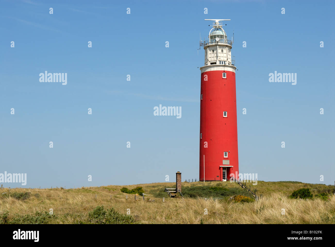 Leuchtturm von Texel, Niederlande Stockfoto