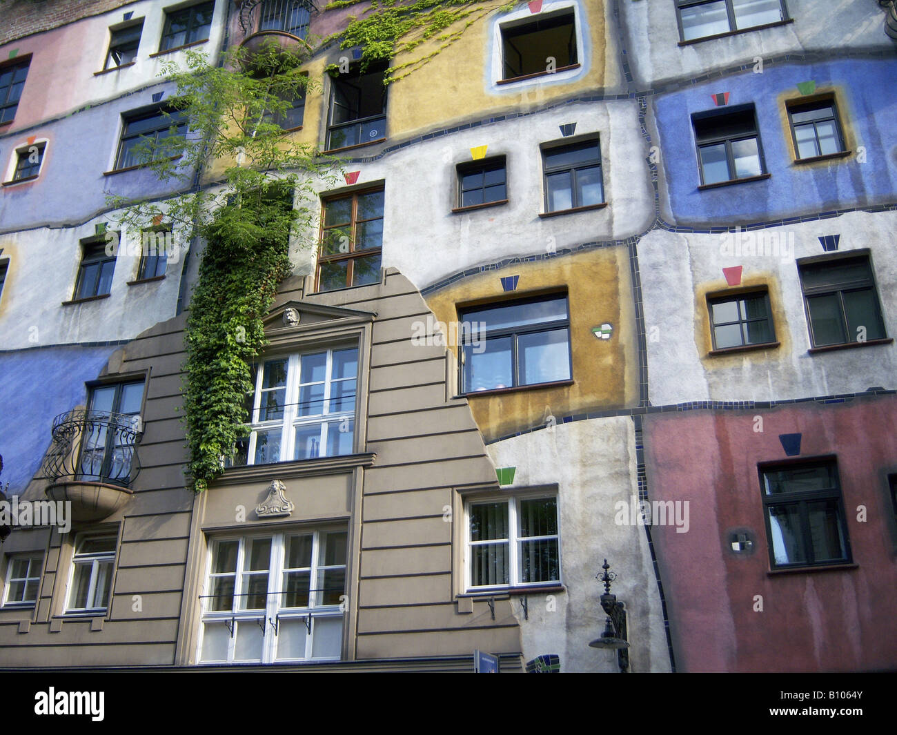 Friedensreich Hundertwasser Haus Wien Osterreich Europa Foto