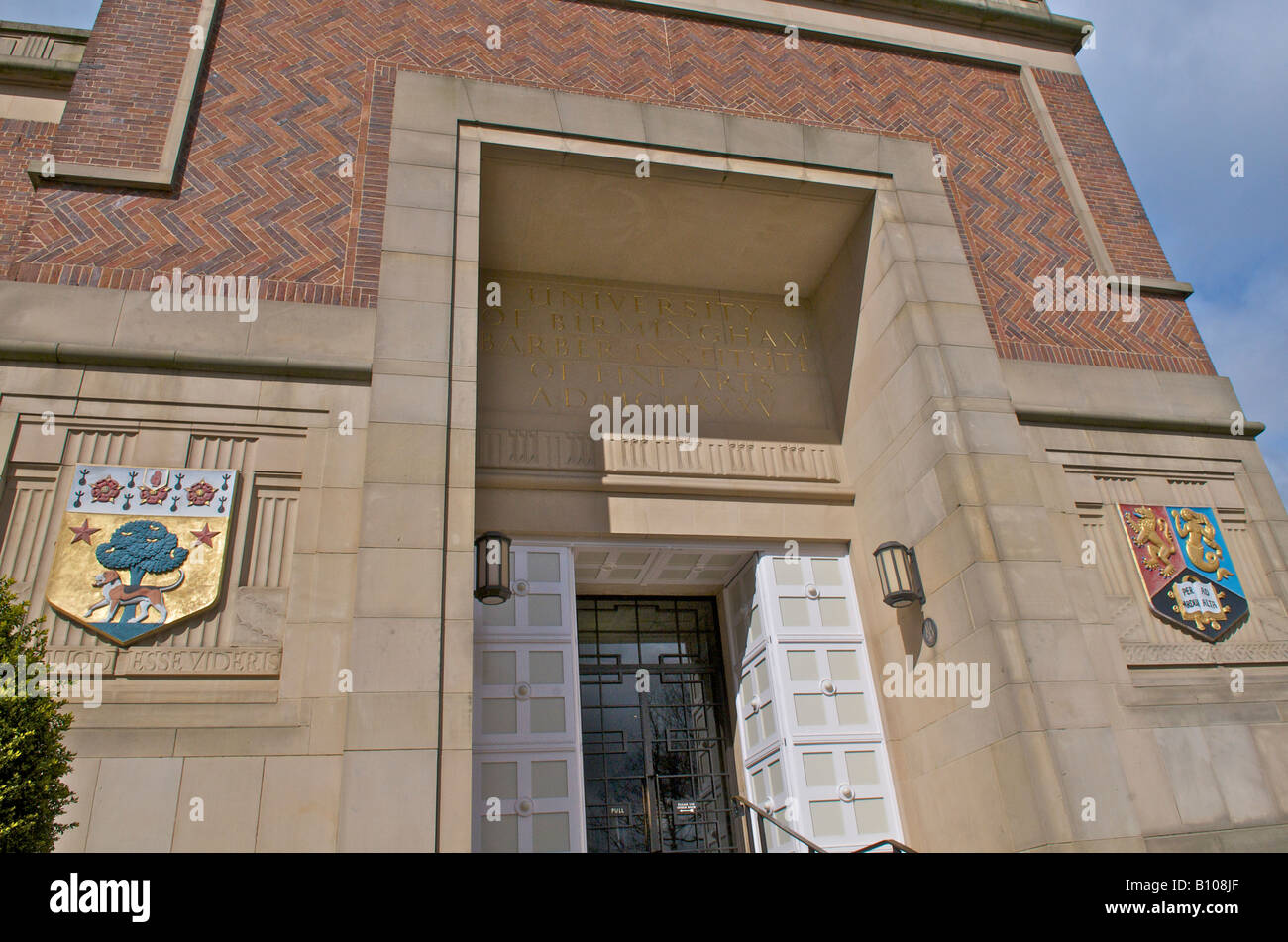 Barber Institute of Fine Arts in Birmingham England Stockfoto