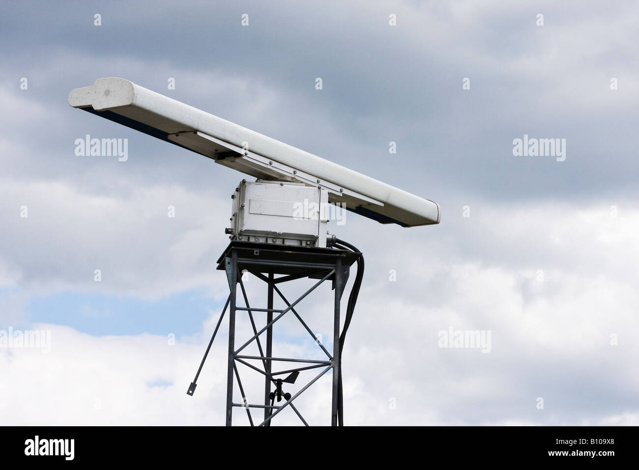 Tragbare Radargerät Stockfoto