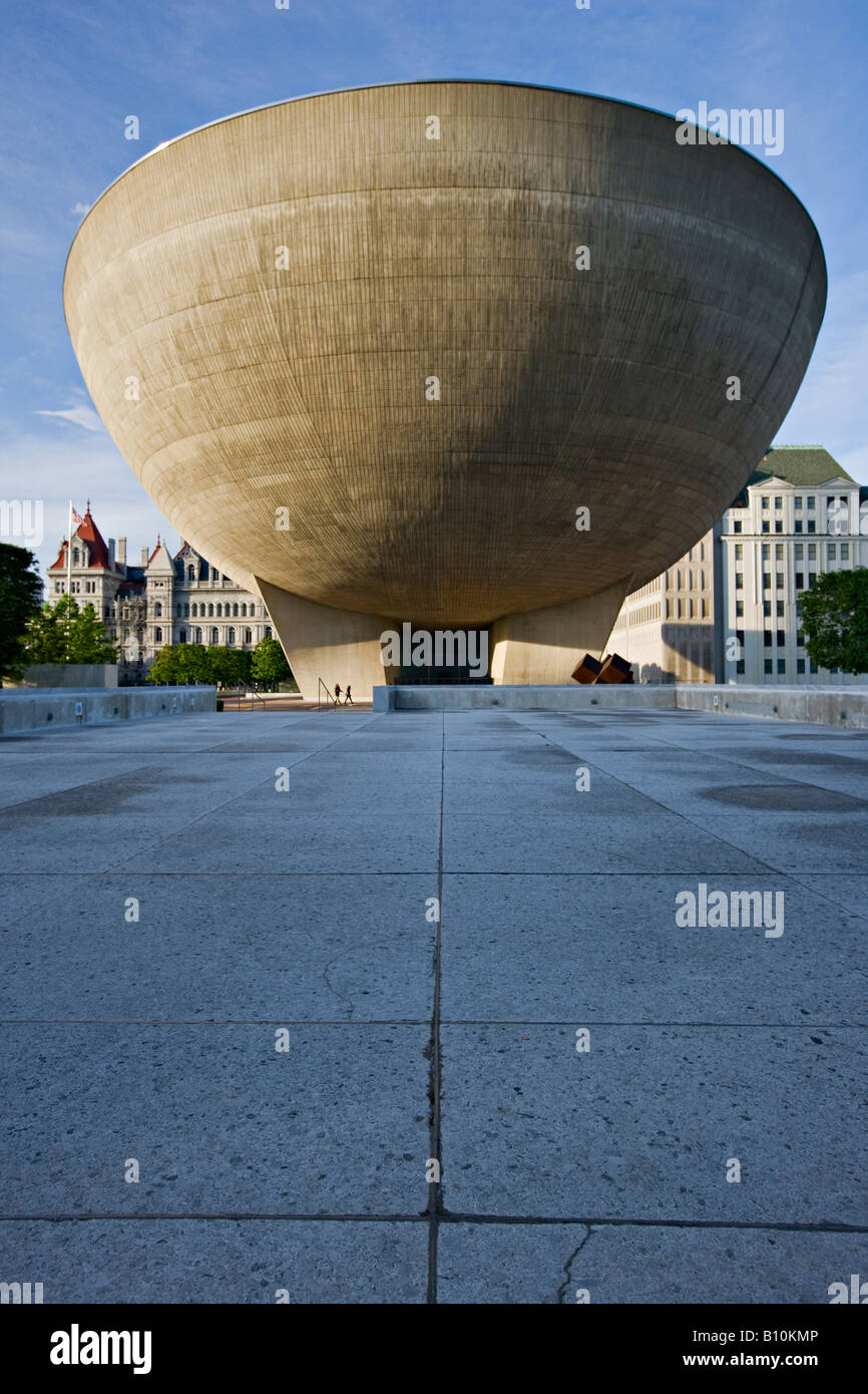 Das Ei - Center für darstellende Künste, Empire State Plaza, Albany, New York, NY Stockfoto
