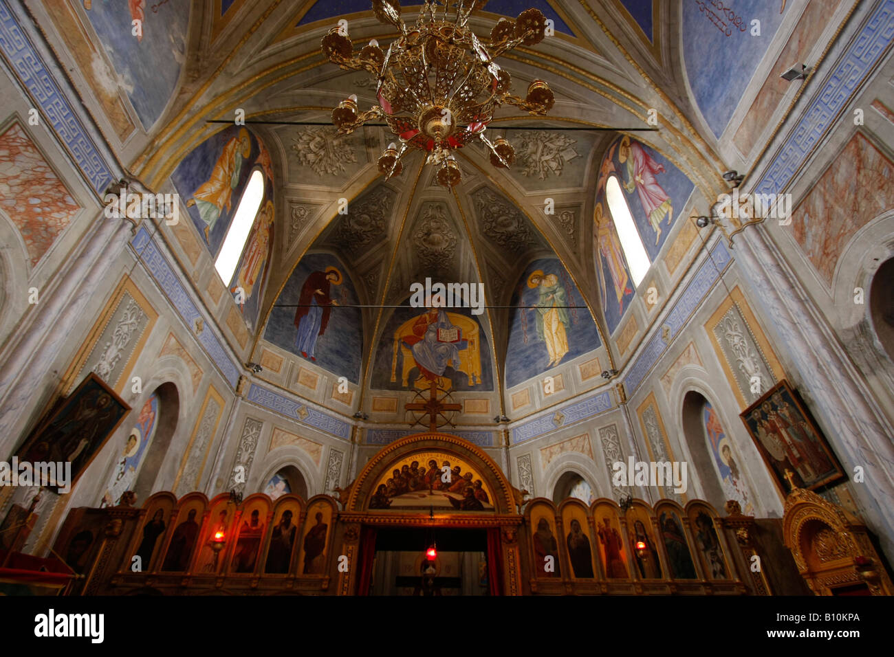 in der griechischen Kirche in Cargese Korsika Frankreich Stockfoto