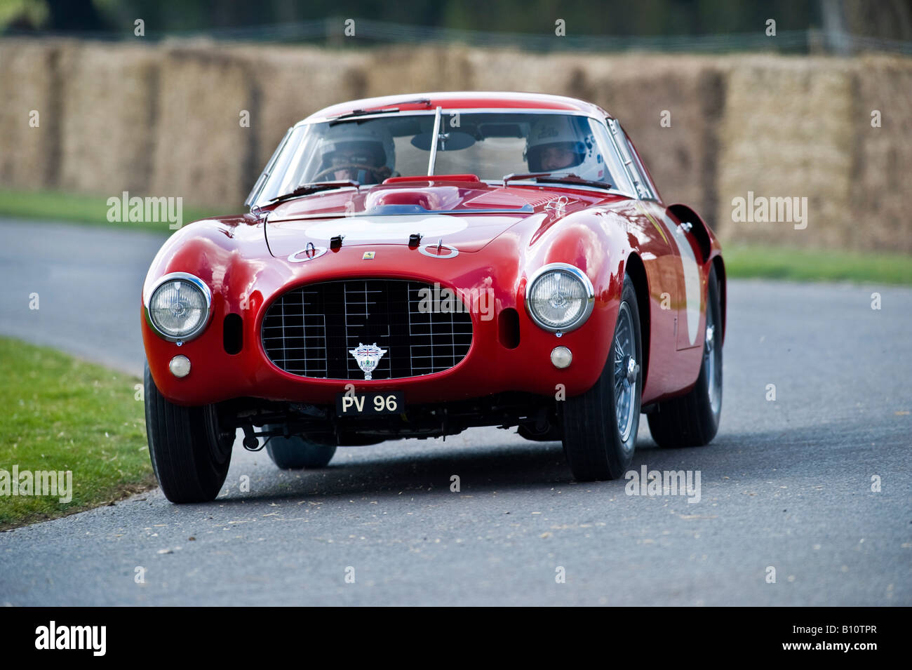 roten 1960er Jahre Ferrari GT Racing Auto Auto klassisch Vintage Stockfoto