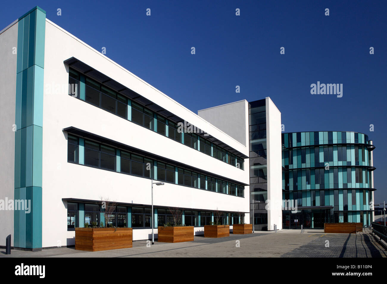 Neue Office Entwicklung SA1 Bereich Swansea Stockfoto