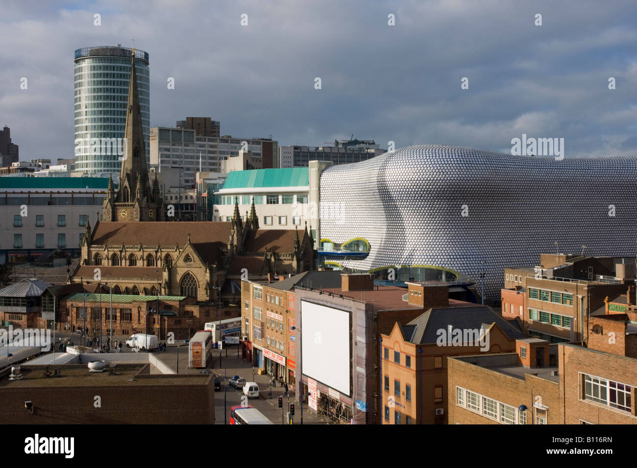UK-Birmingham tagsüber Stadt Europas Stockfoto