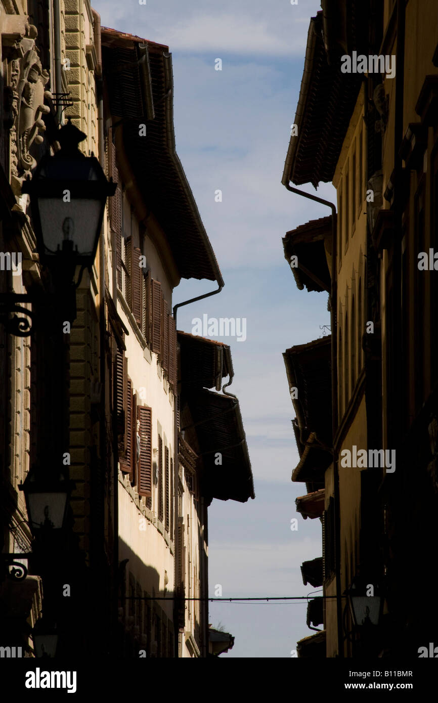 Florenz, Canto dei Pazzi, Gasse Stockfoto