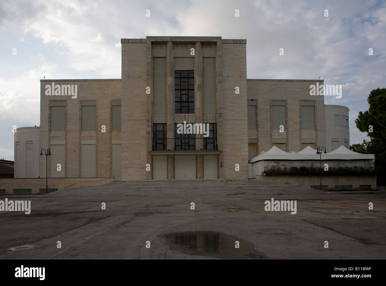 Venedig, Lido, "Stillgelegtes Casino Stockfoto