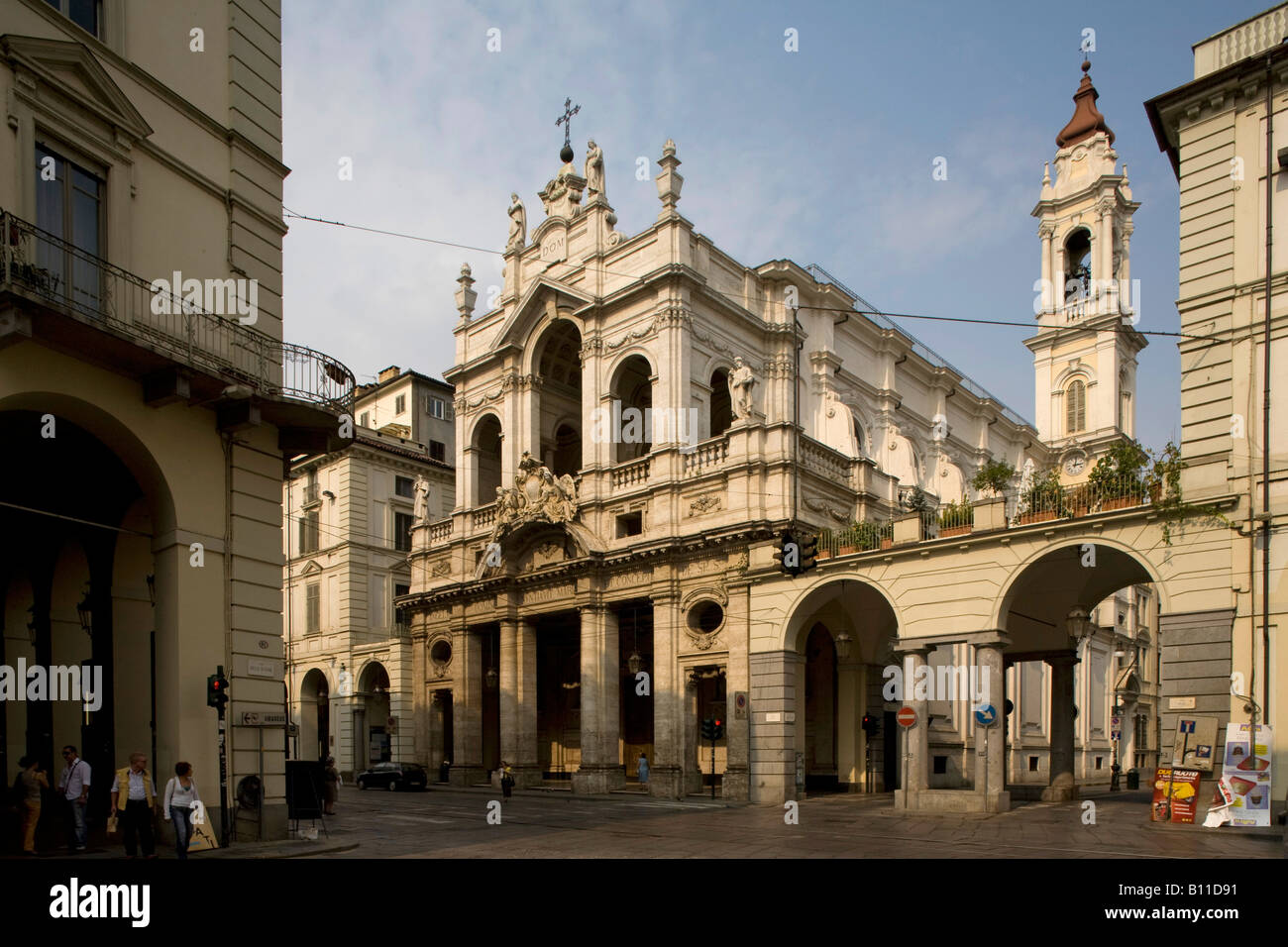 Turin, Chiesa della Santissima, Ab 1640, Stockfoto