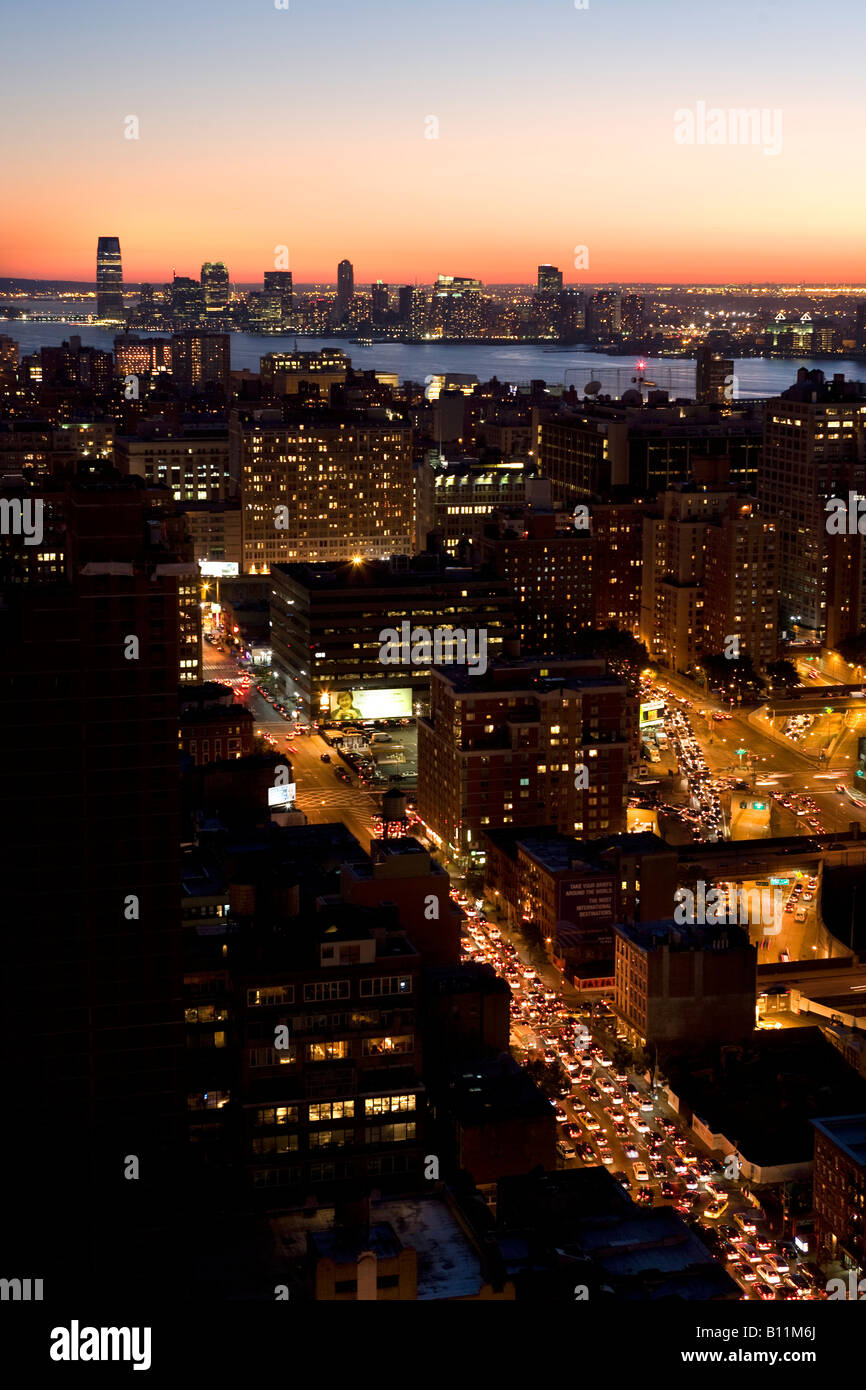 NINTH AVENUE MIDTOWN MANHATTAN NEW YORK CITY USA Stockfoto