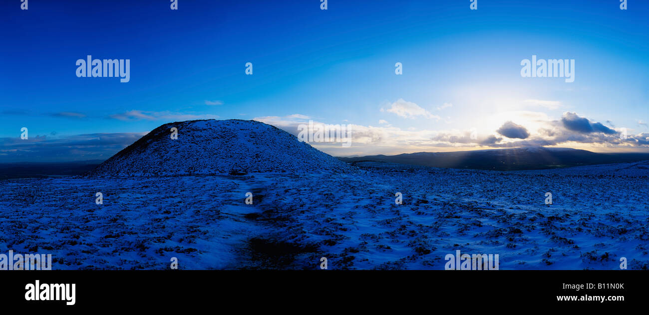 Co Sligo, Grab der Königin Maeve, Knocknarea, Irland Stockfoto