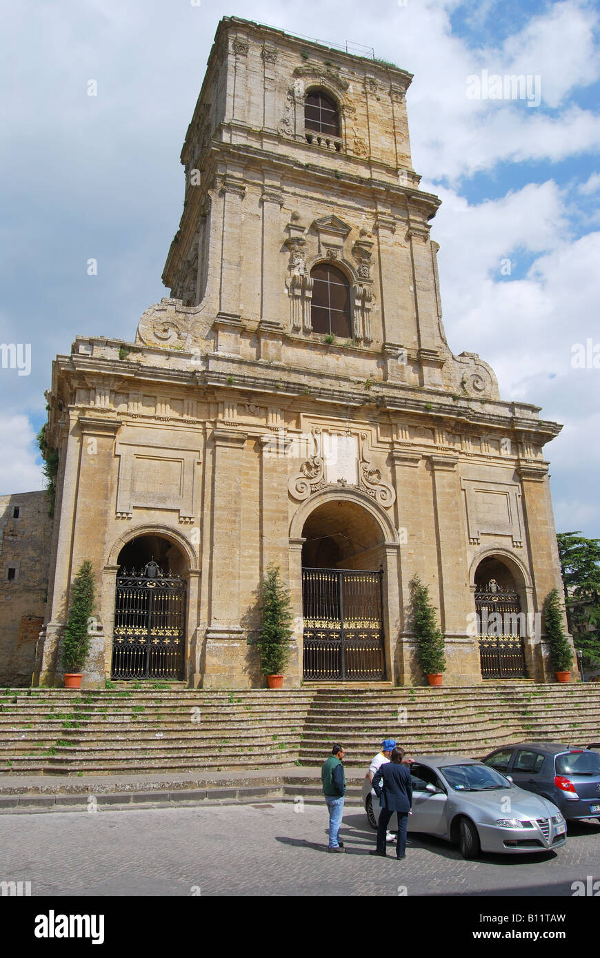 Der Duomo, Piazza Amerina, Citta di Enna, Provinz Enna, Sizilien, Italien Stockfoto