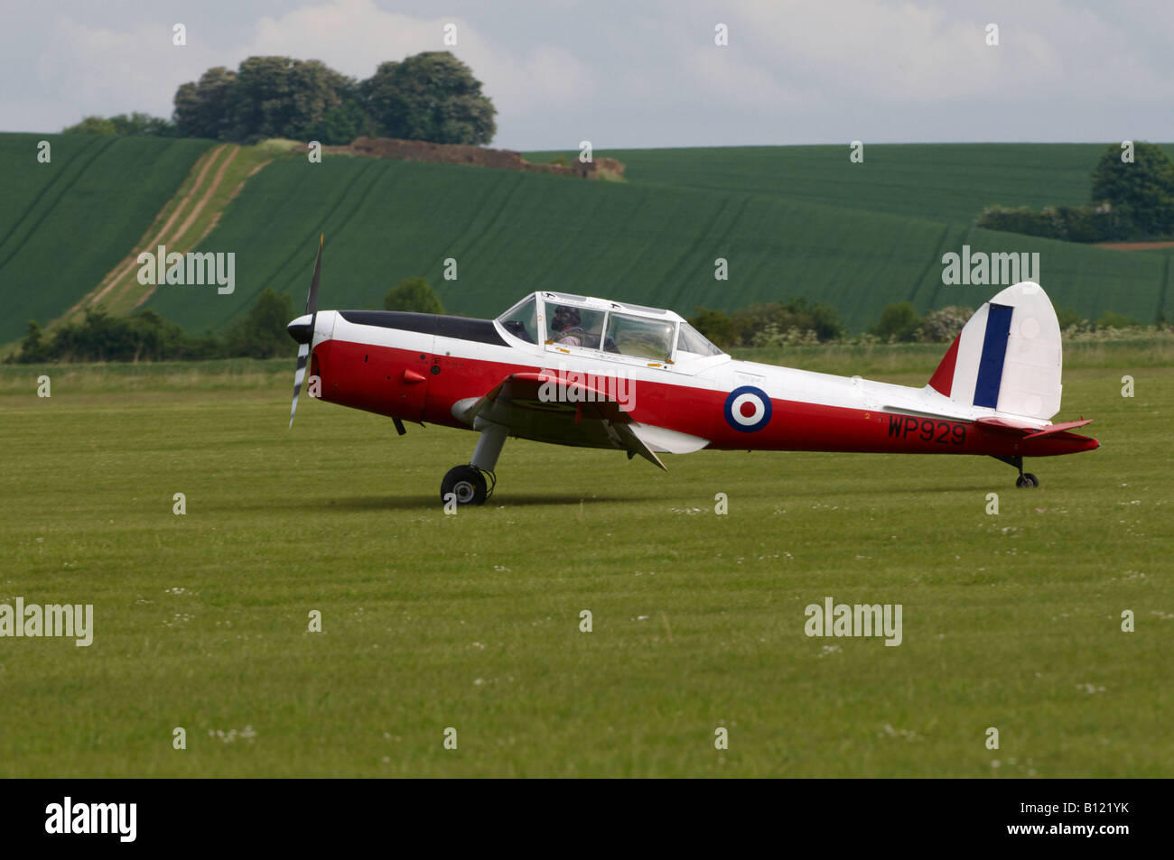 De Havilland DHC-1 Chipmonk Duxford Spring Airshow 2008 Stockfoto