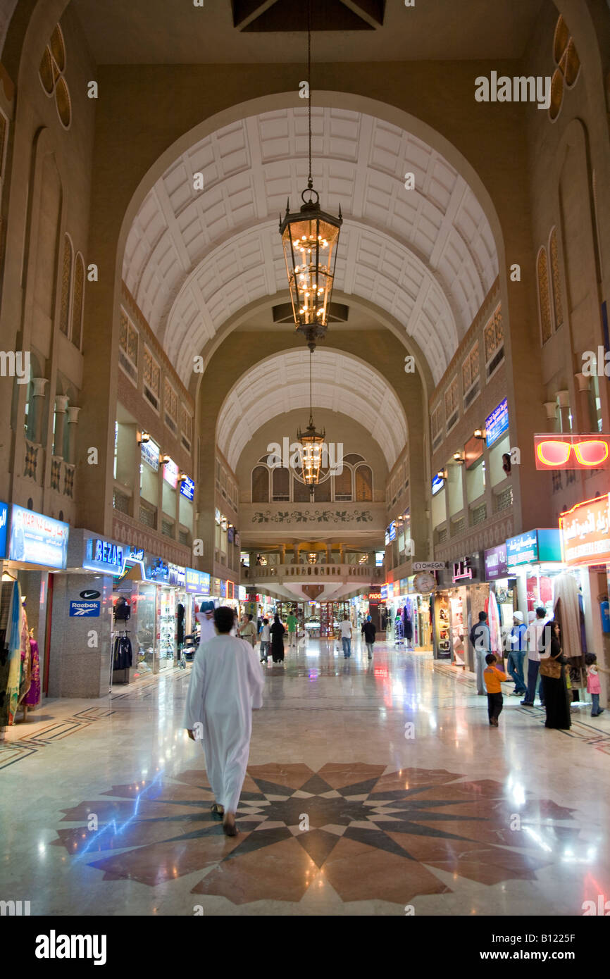 Die Zentralmarkt (Blue Souq) innen Sharjah, Vereinigte Arabische Emirate Stockfoto