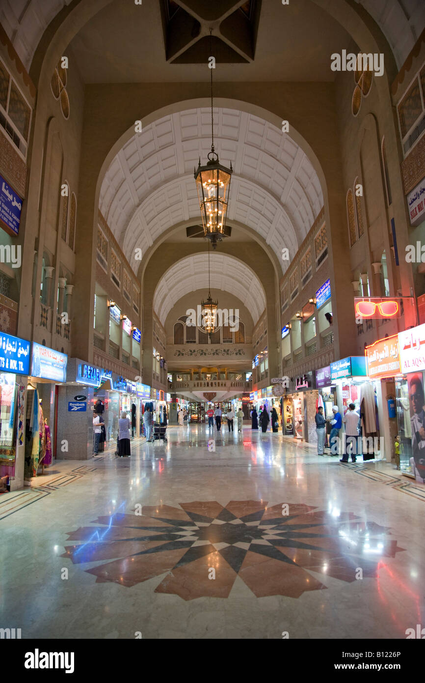 Die Zentralmarkt (Blue Souq) innen Sharjah, Vereinigte Arabische Emirate Stockfoto
