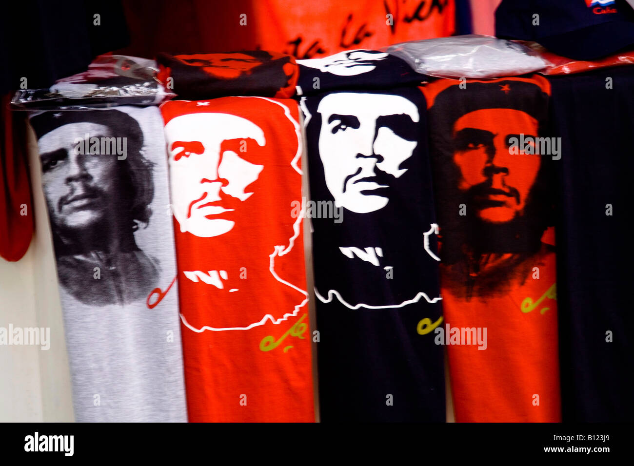 Che T-shirts-Kuba Stockfoto