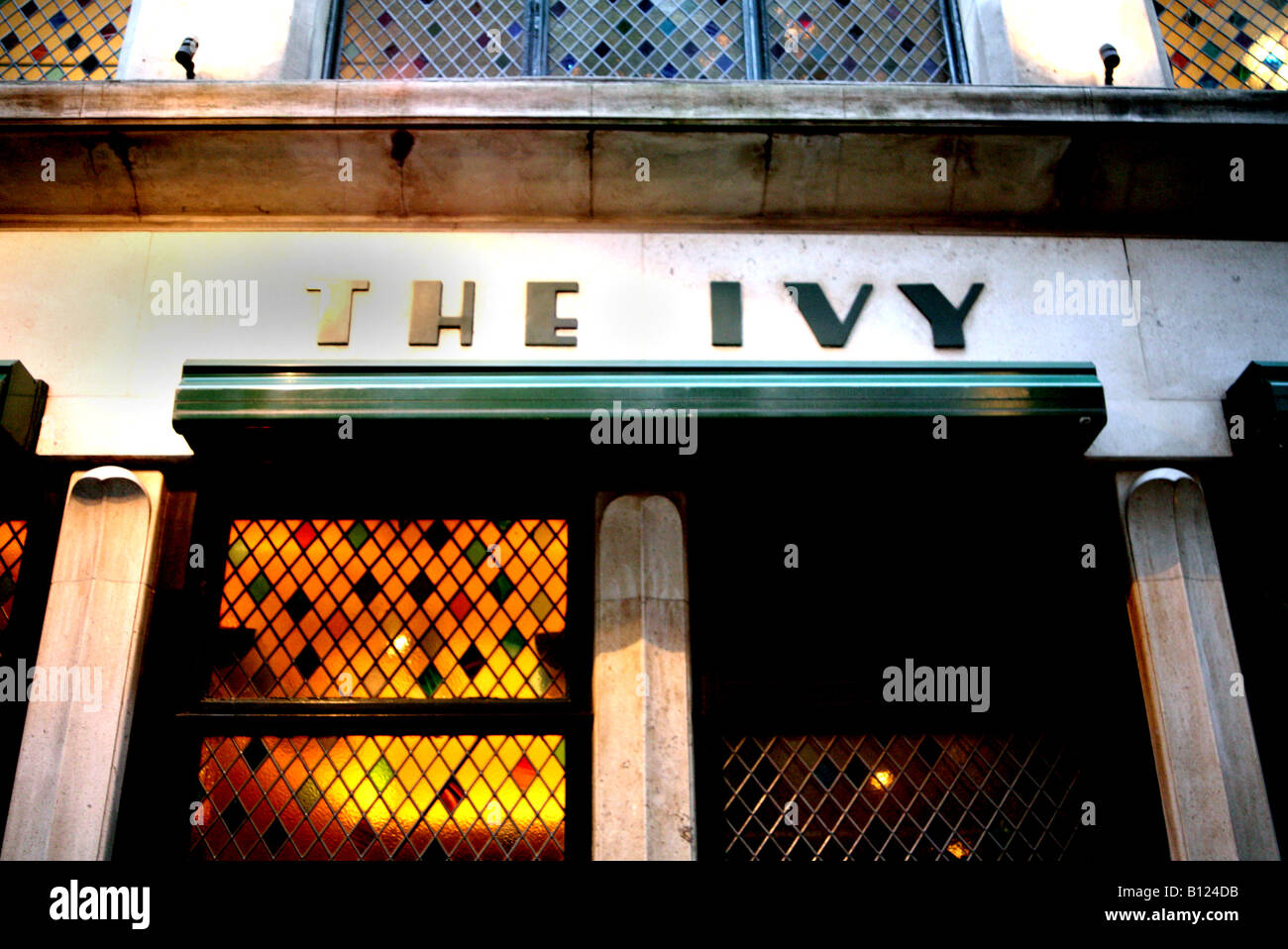 Die Efeu-Restaurant in London Stockfoto