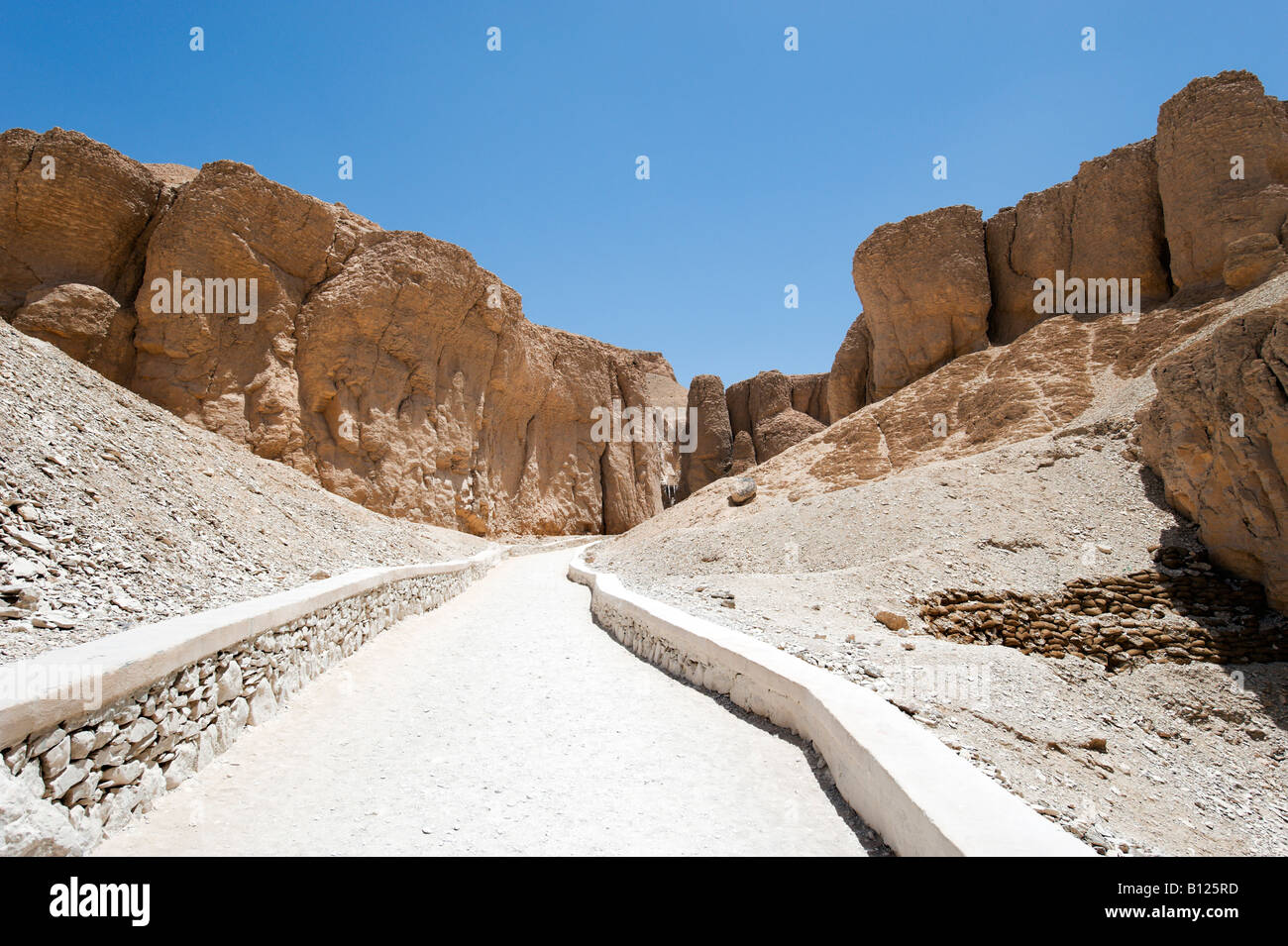 Tal der Könige, West Bank, Luxor, Nil Senke, Ägypten Stockfoto