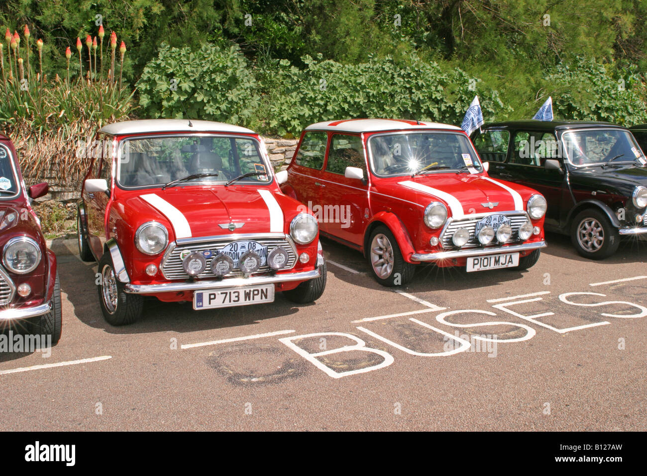 London to Brighton Mini Run Mai 2008 Stockfoto