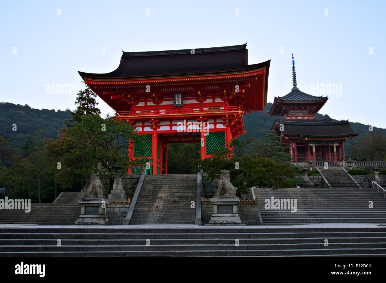 Otowa-San Kiyomizu-Dera, buddhistische Tempel, Higashiyama, Kyoto, Japan - UNESCO-Welterbe Stockfoto