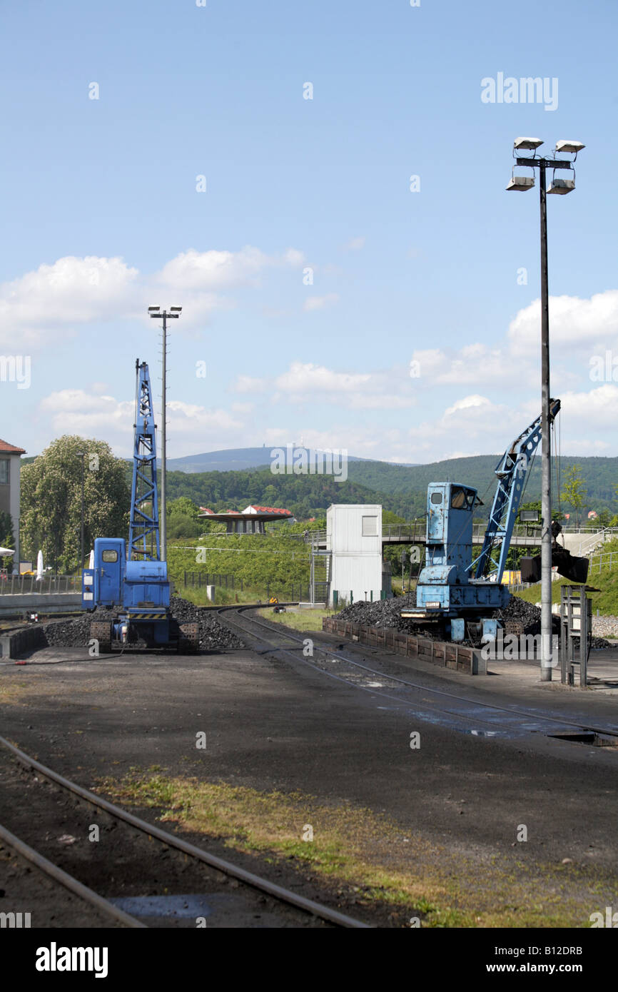 Harz Mountain Railway der Harzer Schmalspurbahnen, Kohlenübernahme