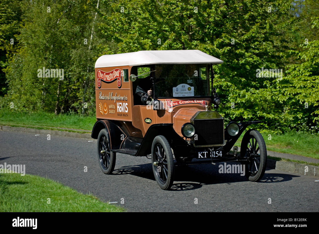 Model T Ford hundertjährigen Rallye Edinburgh Schottland Großbritannien Europa Stockfoto