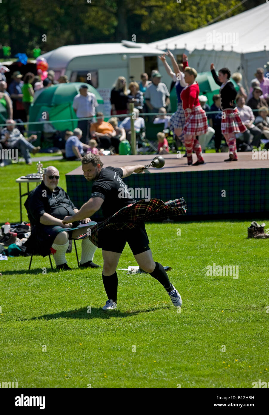 Blair Atholl Highland Gathering, Perthshire, Schottland, UK, Europa Stockfoto