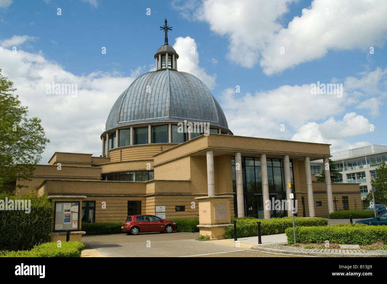 Kirche von Christus der Eckstein in Milton Keynes Stockfoto