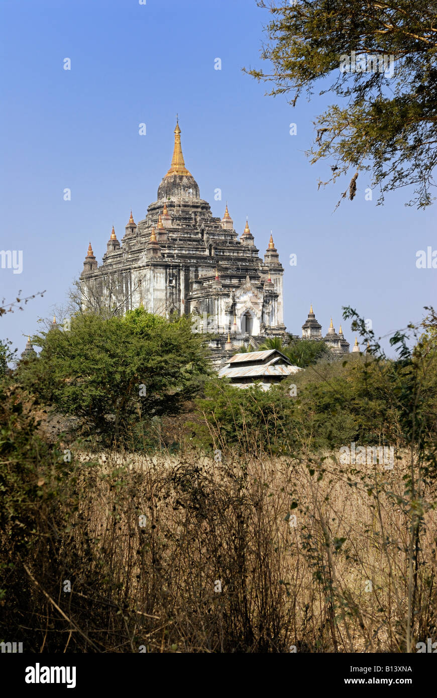 DIESE BYIN NYU TEMPEL IN BAGAN PAGAN, BURMA BIRMA MYANMAR, ASIEN Stockfoto