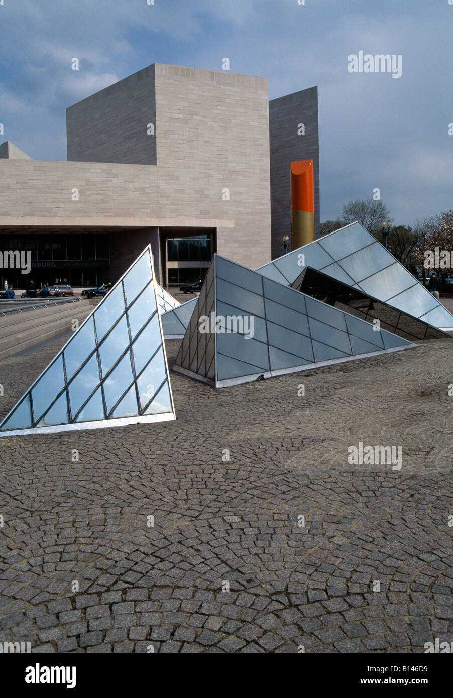 National Gallery, Washington DC. USA. IM Pei Stockfoto