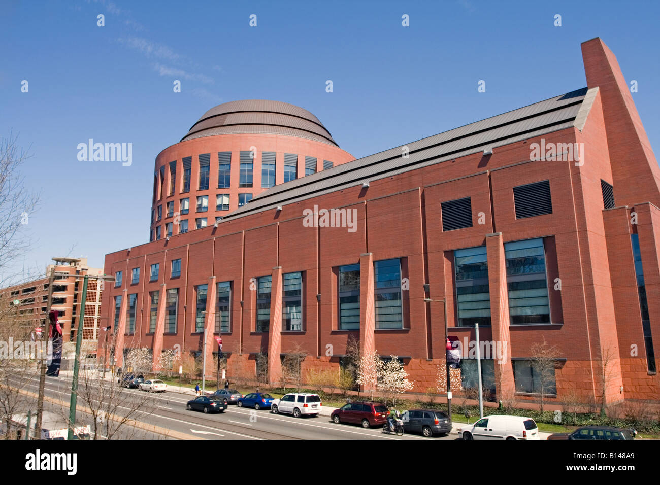 Huntsman Hall an der Wharton School, Universität von Pennsylvania Stockfoto