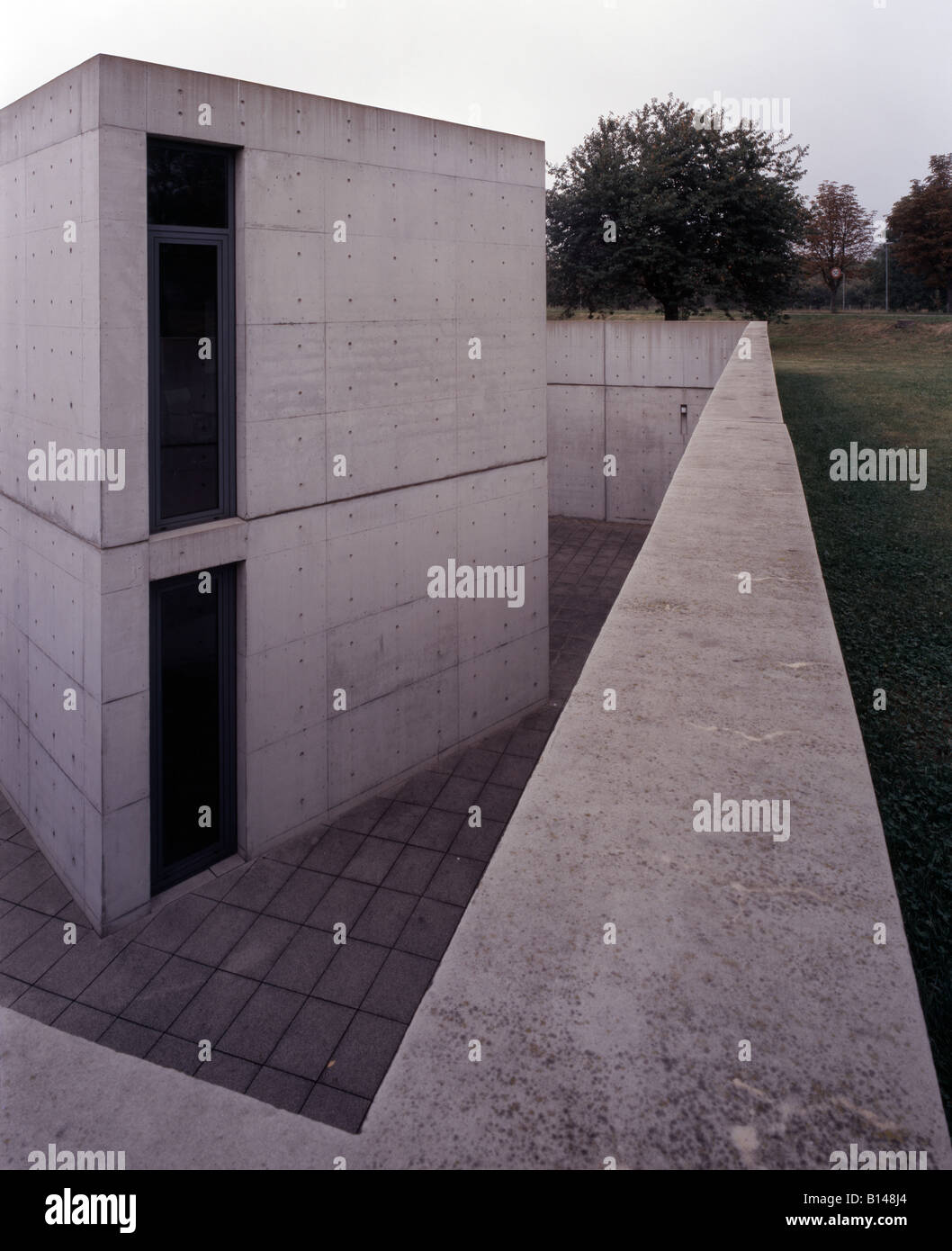 Weil am Rhein, Vitra Konferenz Pavillon, Tadao Ando, 1993 Stockfoto